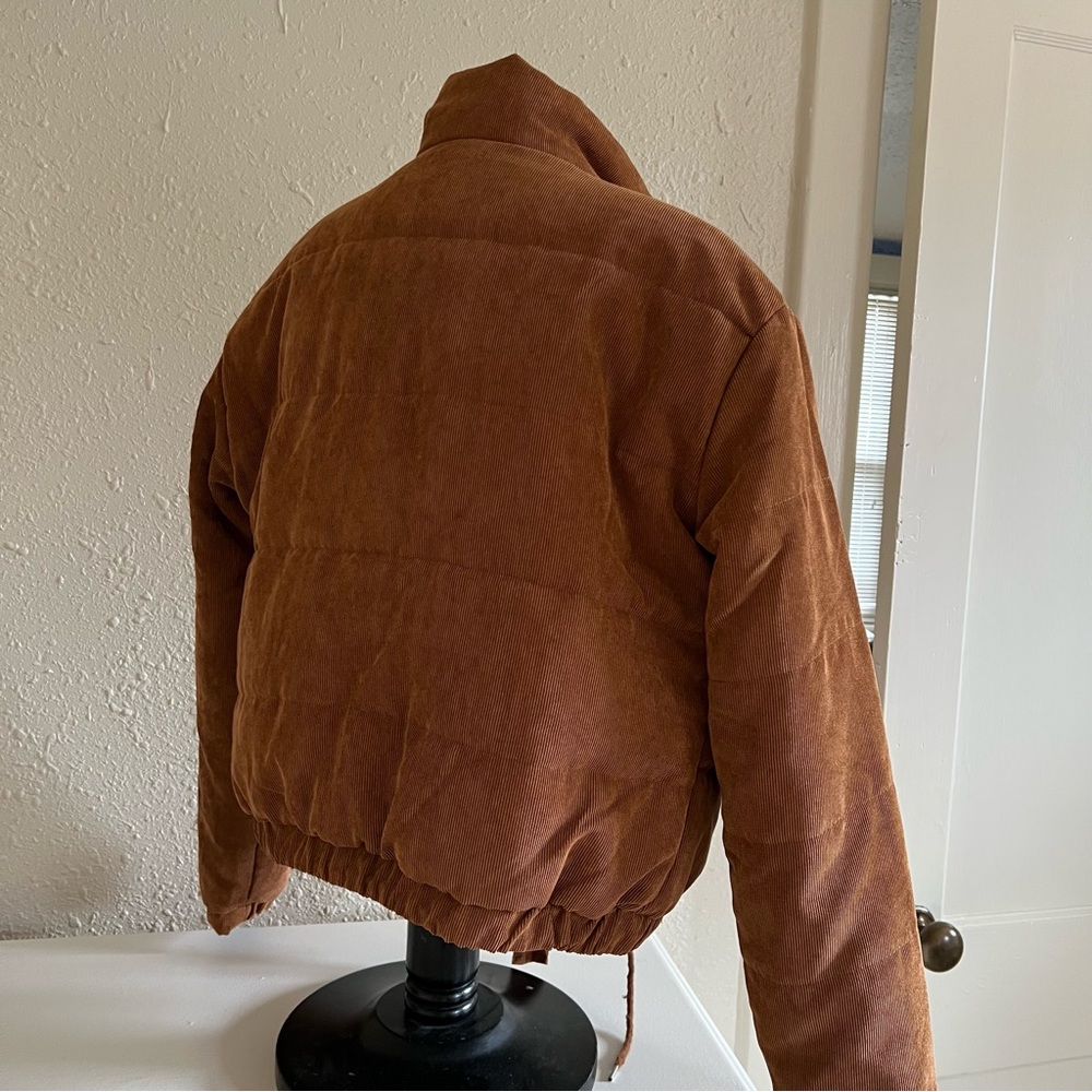 Ashley by 26 International Outerwear Corduroy Bomber Jacket Large - Picture 8 of 12
